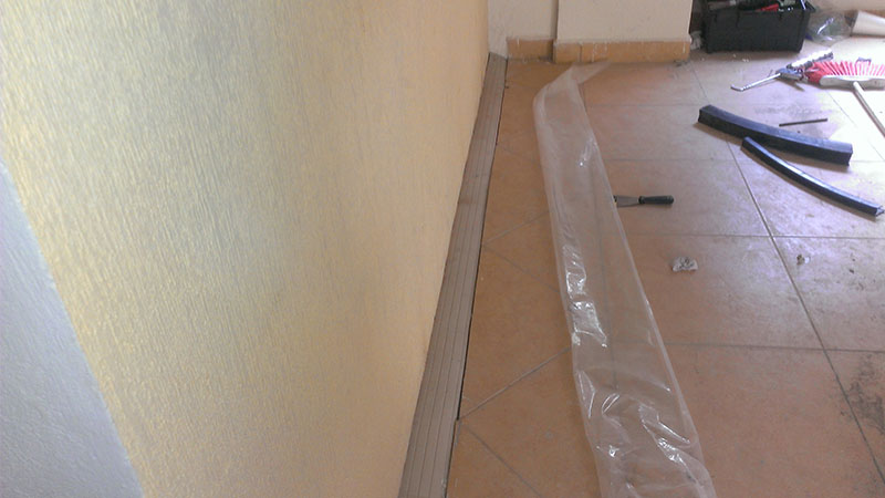 Instalación Juntas Constructivas